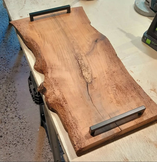 Plateau en massif pour table-fabrication artisanal