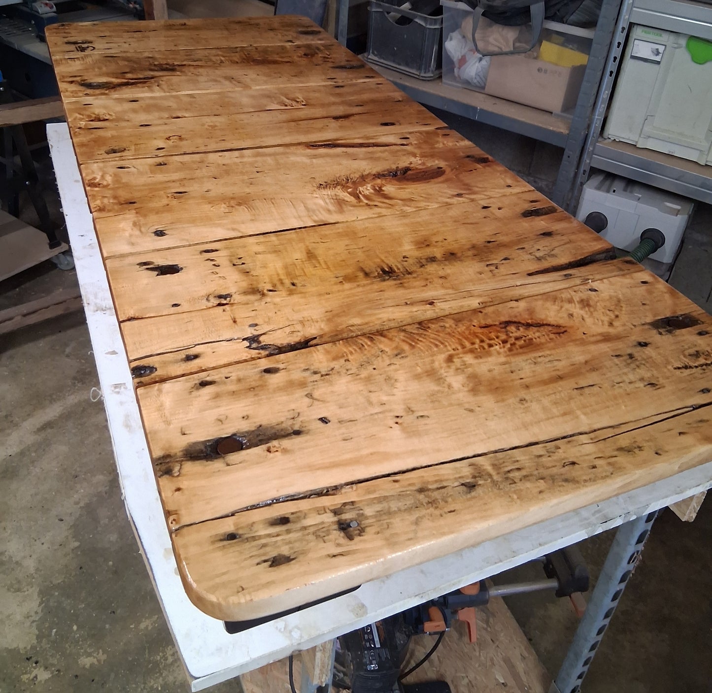 Table basse industrielle