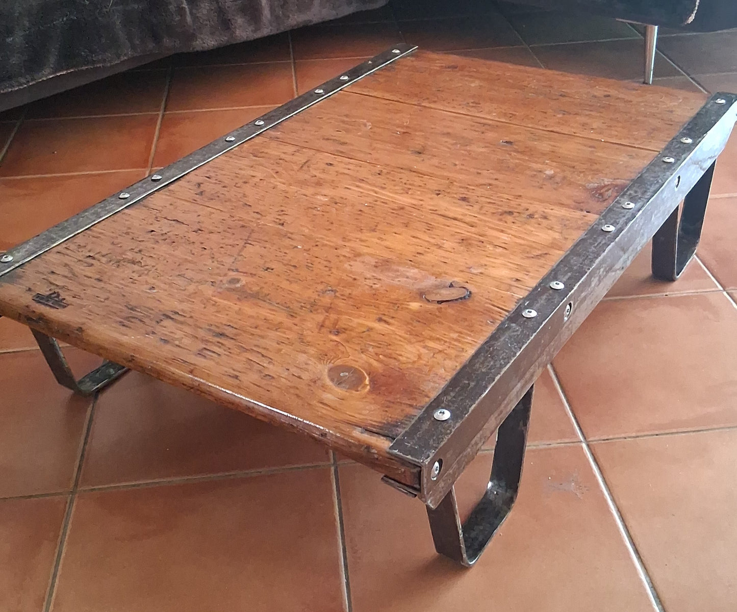 Table basse industrielle
